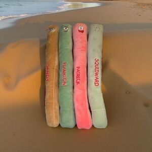 SpongeBob SquarePants Plush Sandy Plankton SquidWard Patrick Friend Fries Plush